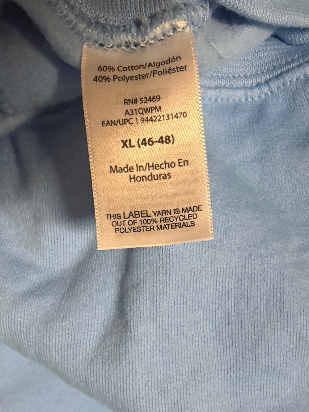 Bundle - 3 Athletic Works Light Blue Crewneck Sweatshirts in size XL EUC - Picture 3 of 7